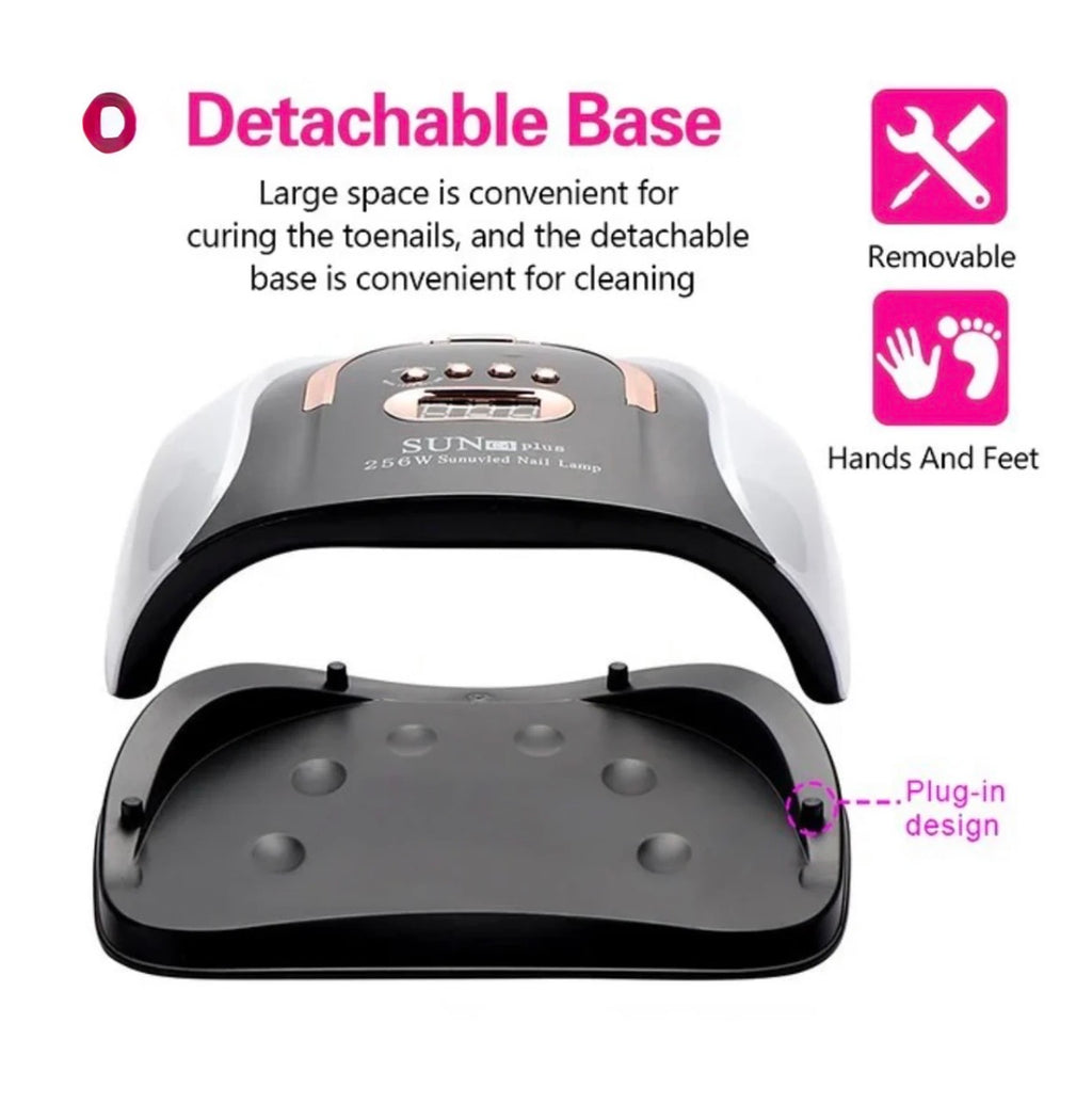 2 in 1 uv & led lamp