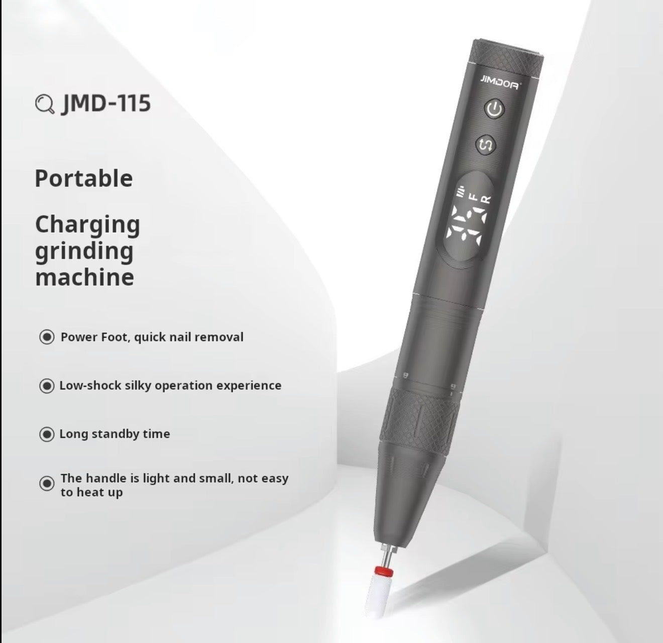 Rechargeable nail drill pen
