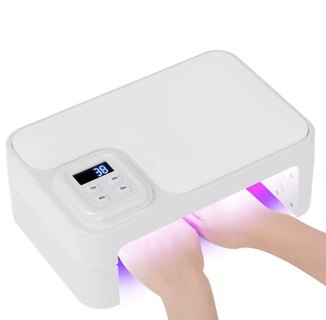 Uv with hand rest