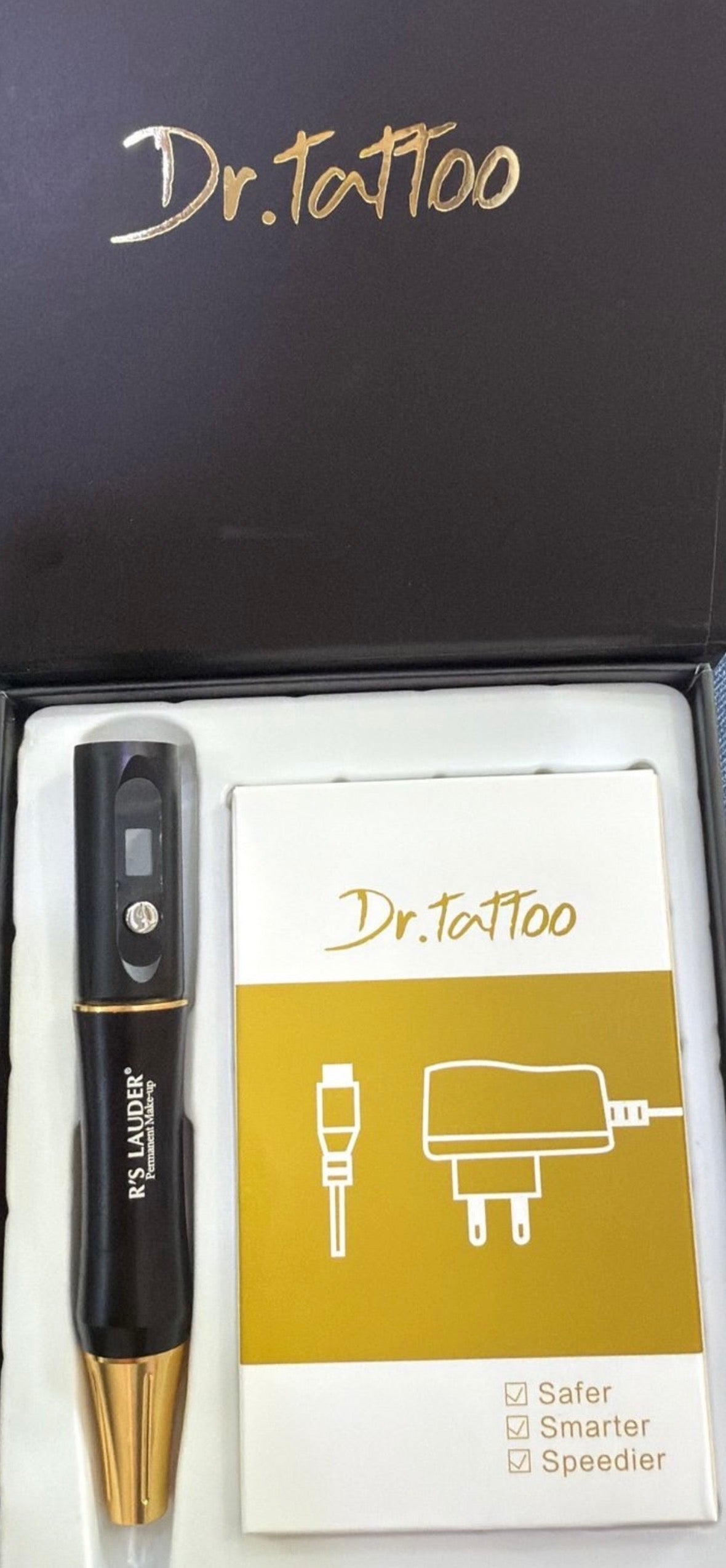 Rechargeable tattoo device
