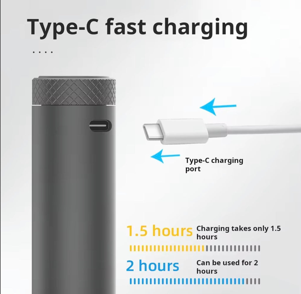 Rechargeable nail drill pen