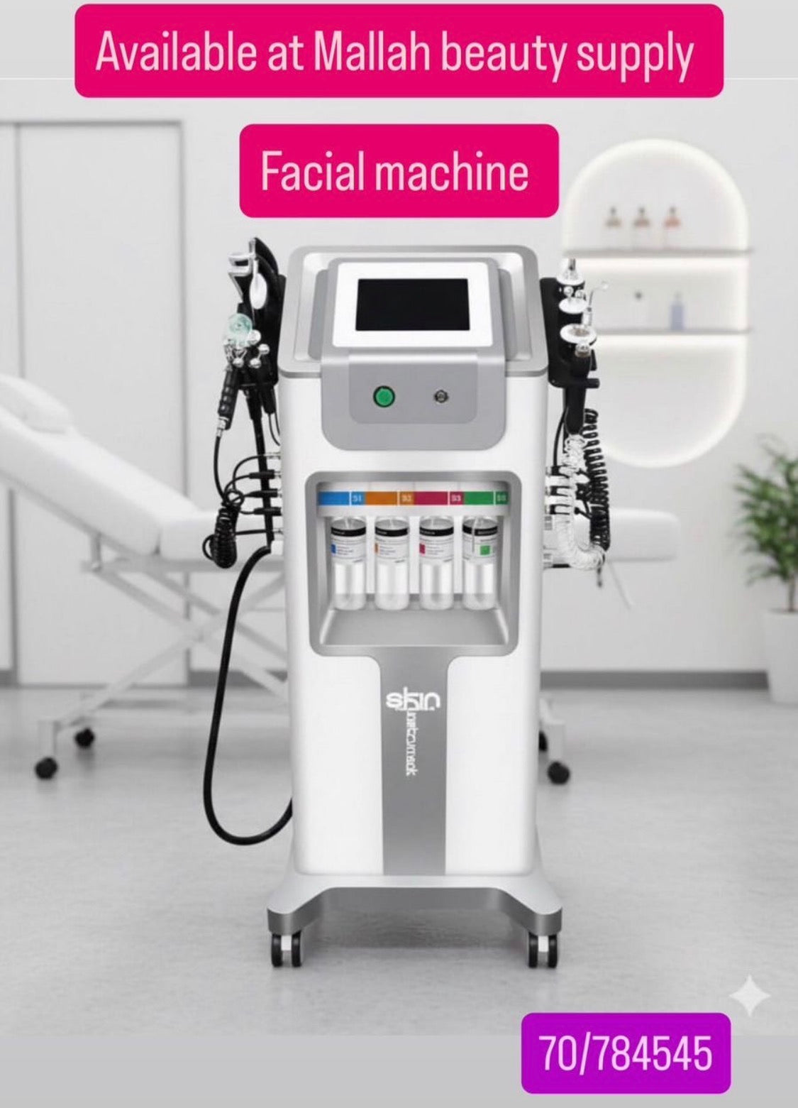 Hydrafacial machine