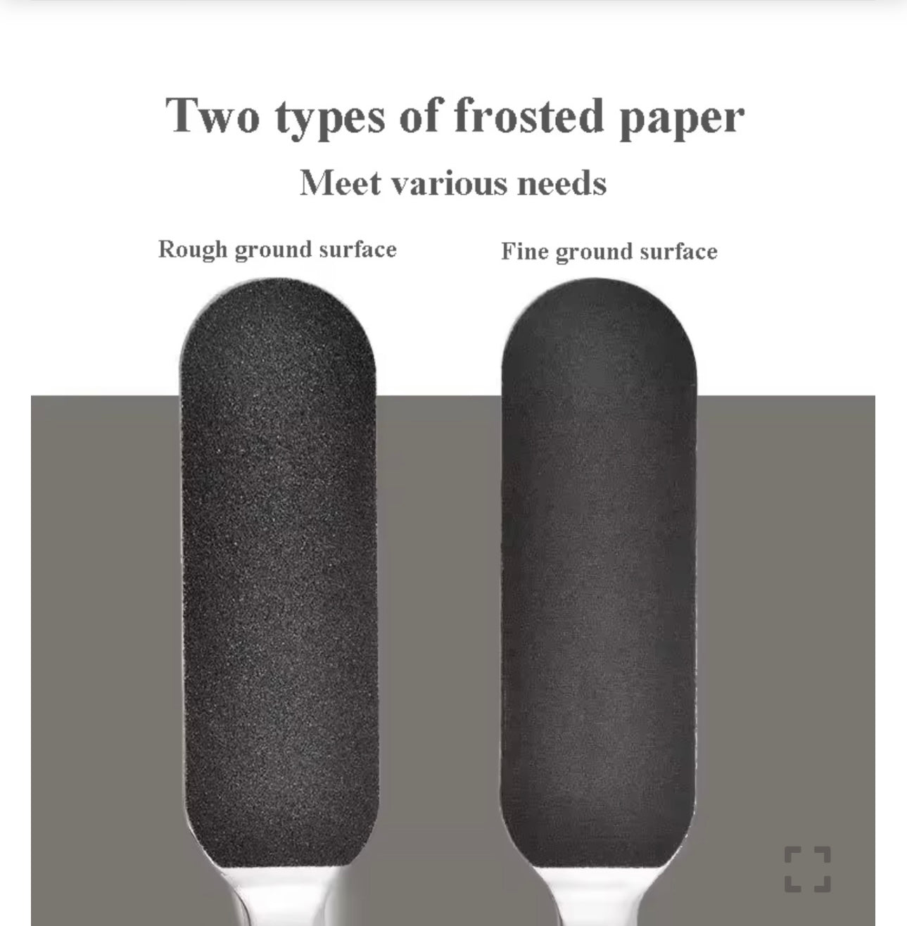 Stainless pedicure file