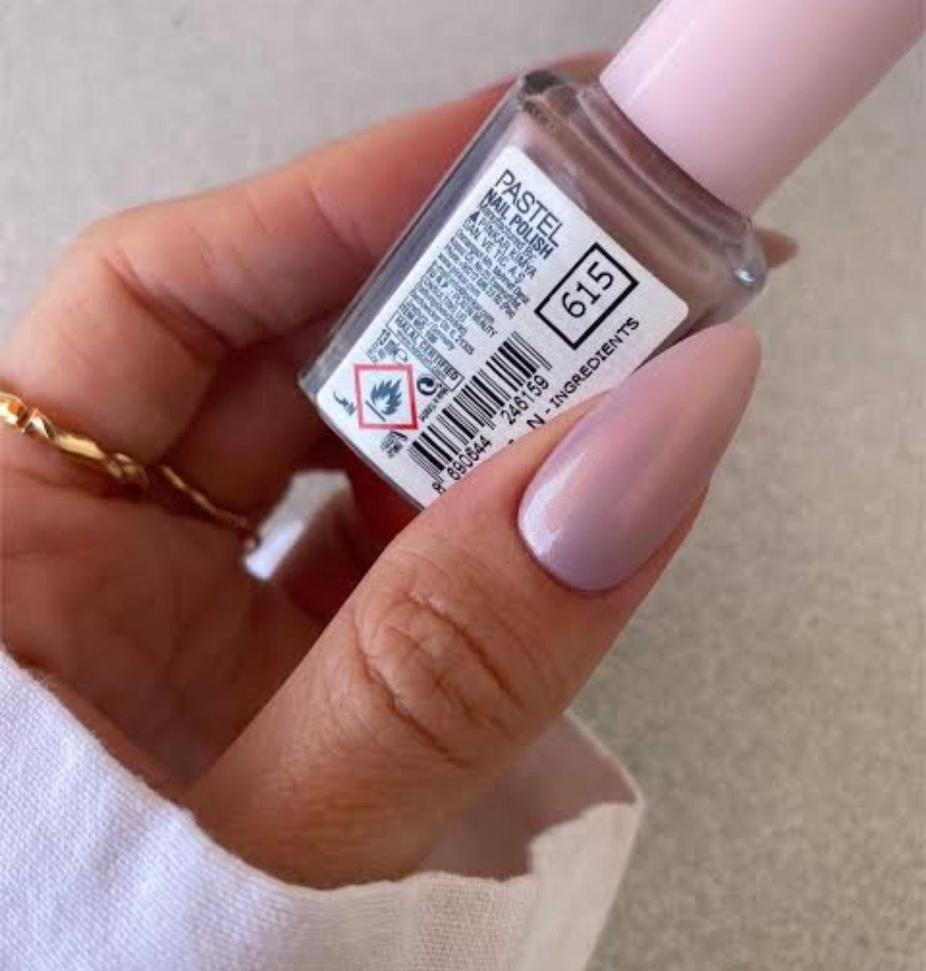 Pastel vernie color collection
