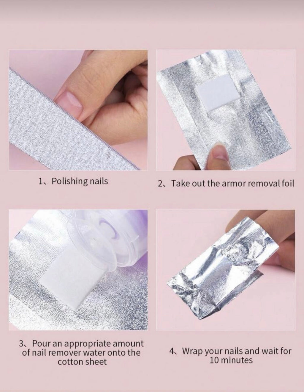 Removal foil