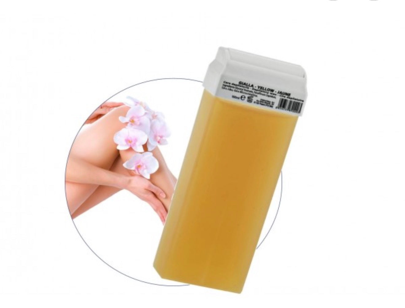 Wax candle tube