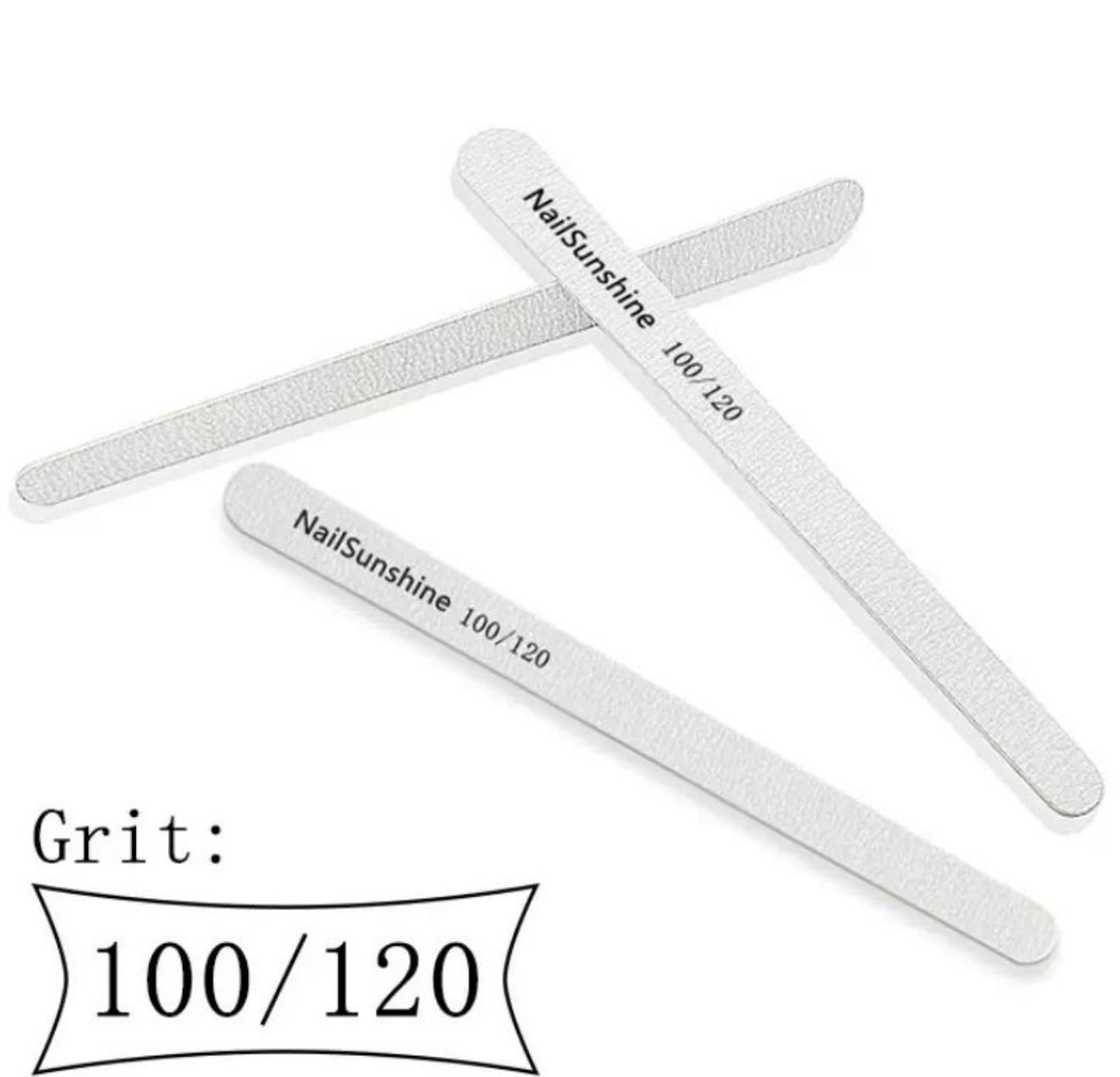 Thin files for natural nails
