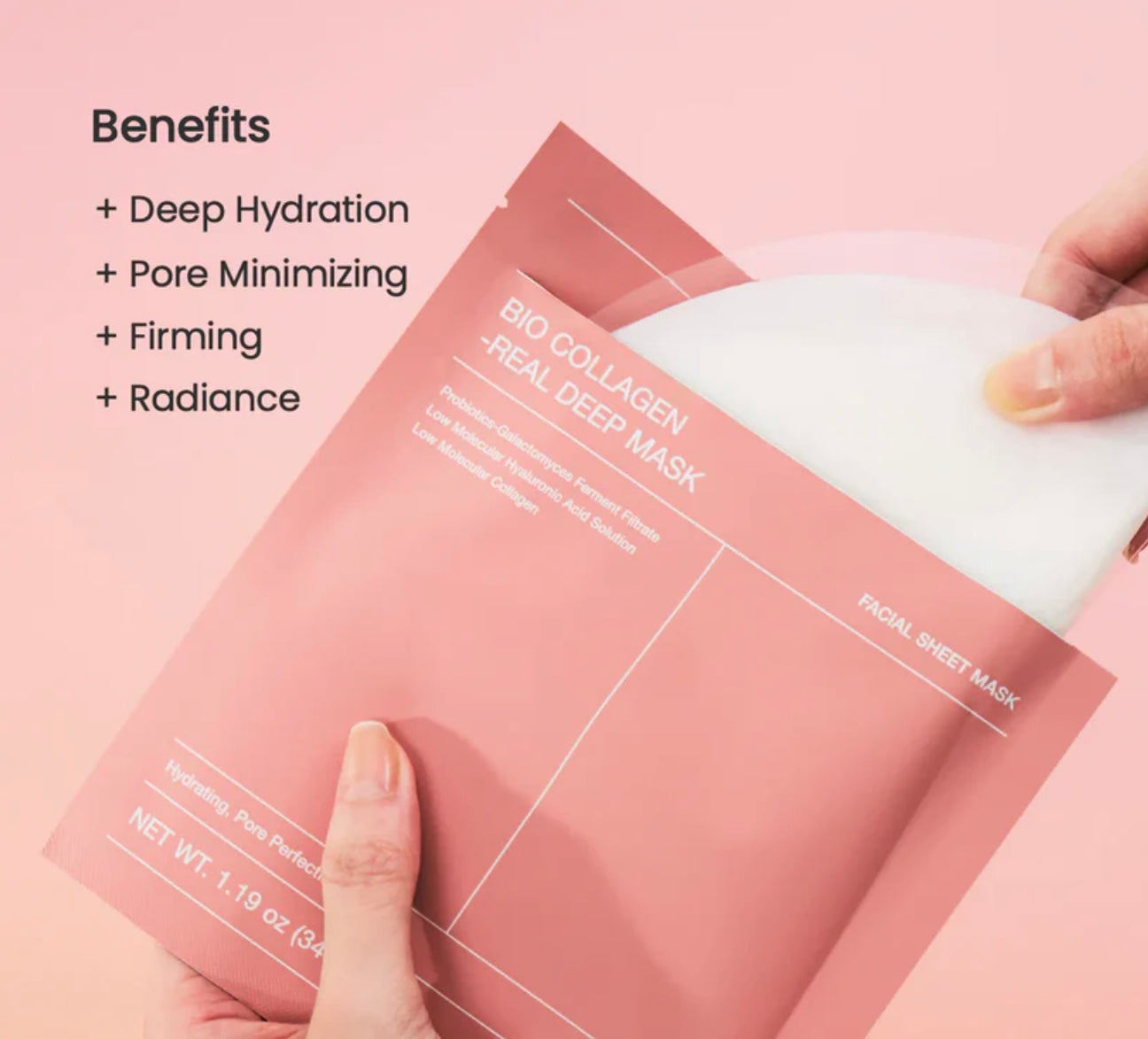 Real collagen deep mask