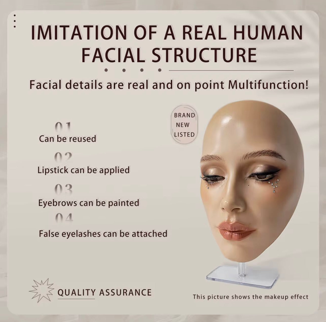 Face makeup training