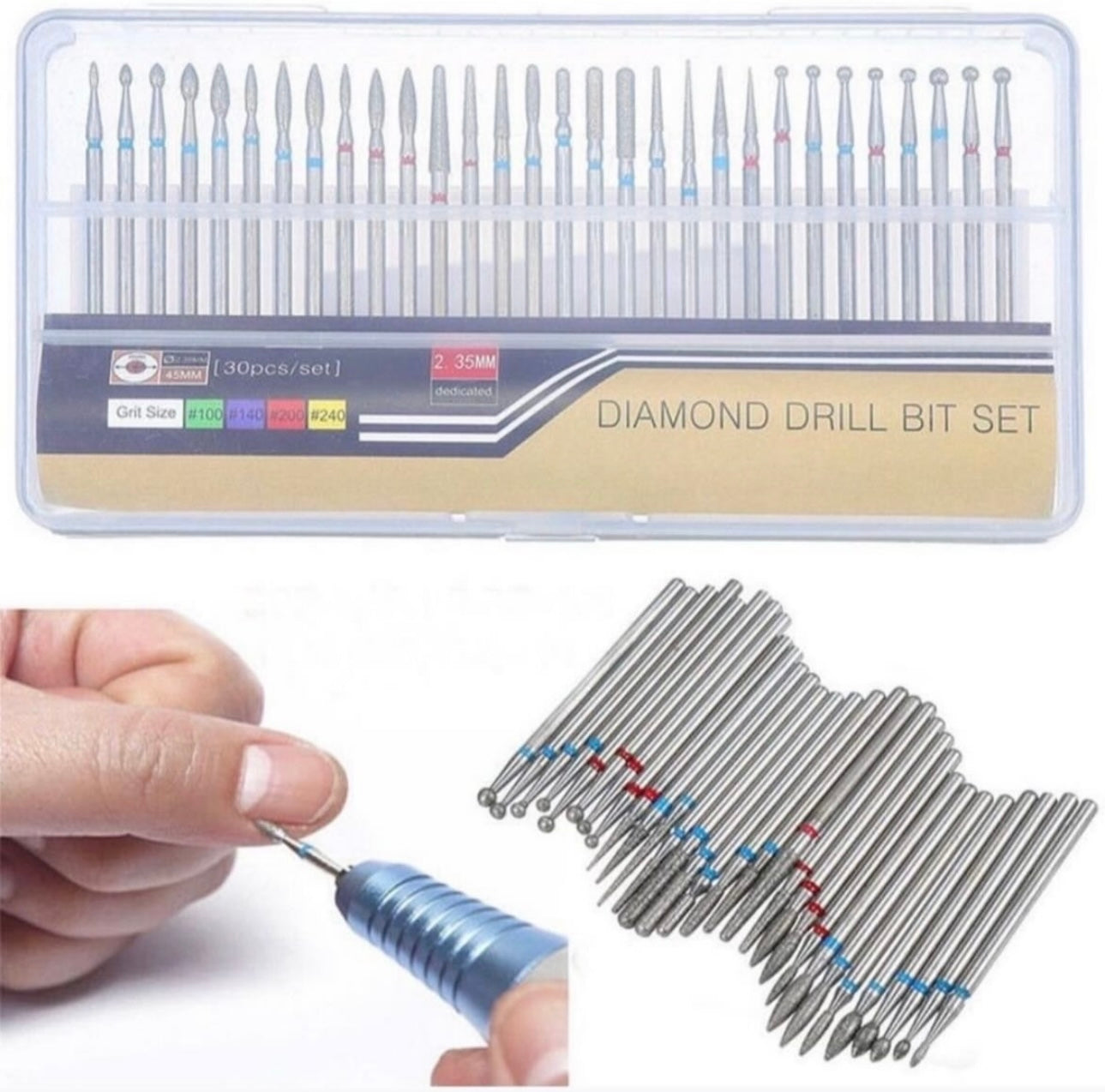 Diamond drill bits