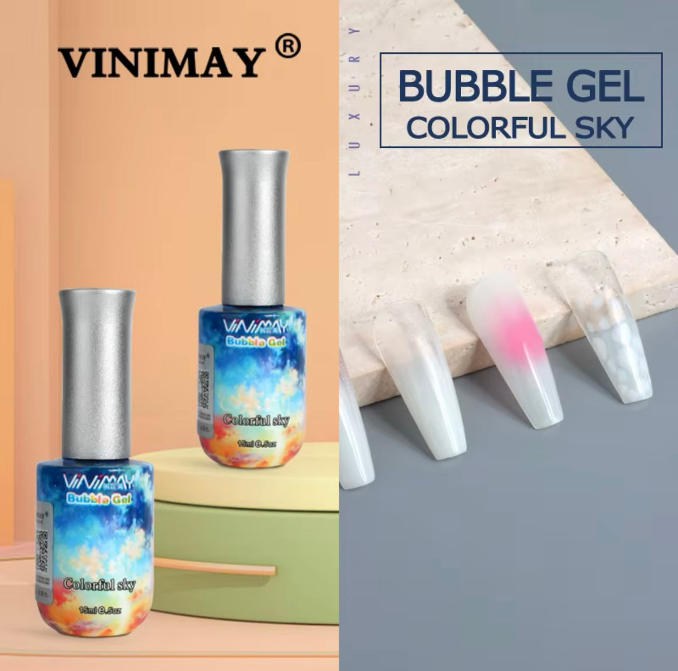 Bubble / blooming gel vinimay