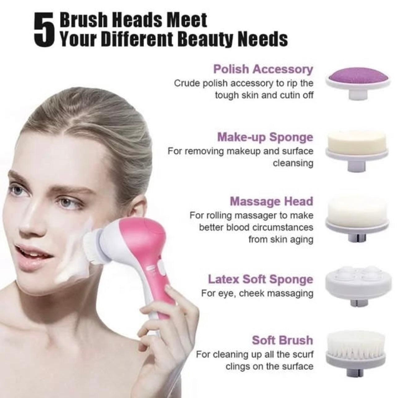 Face cleaning machine