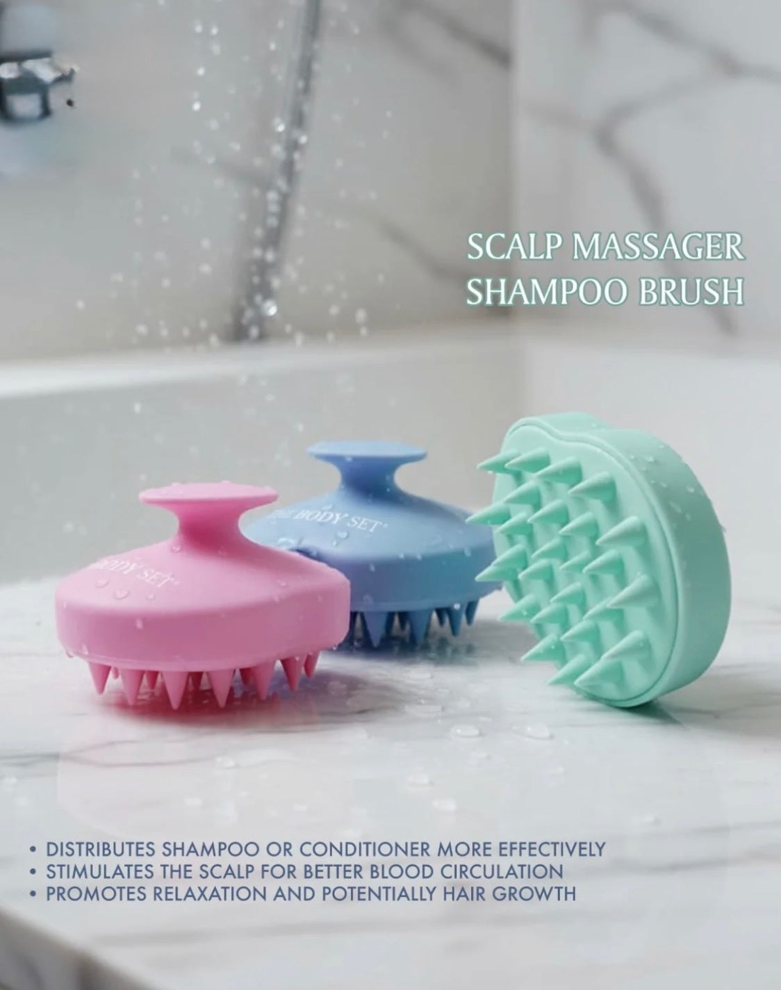 Hair scalp massager