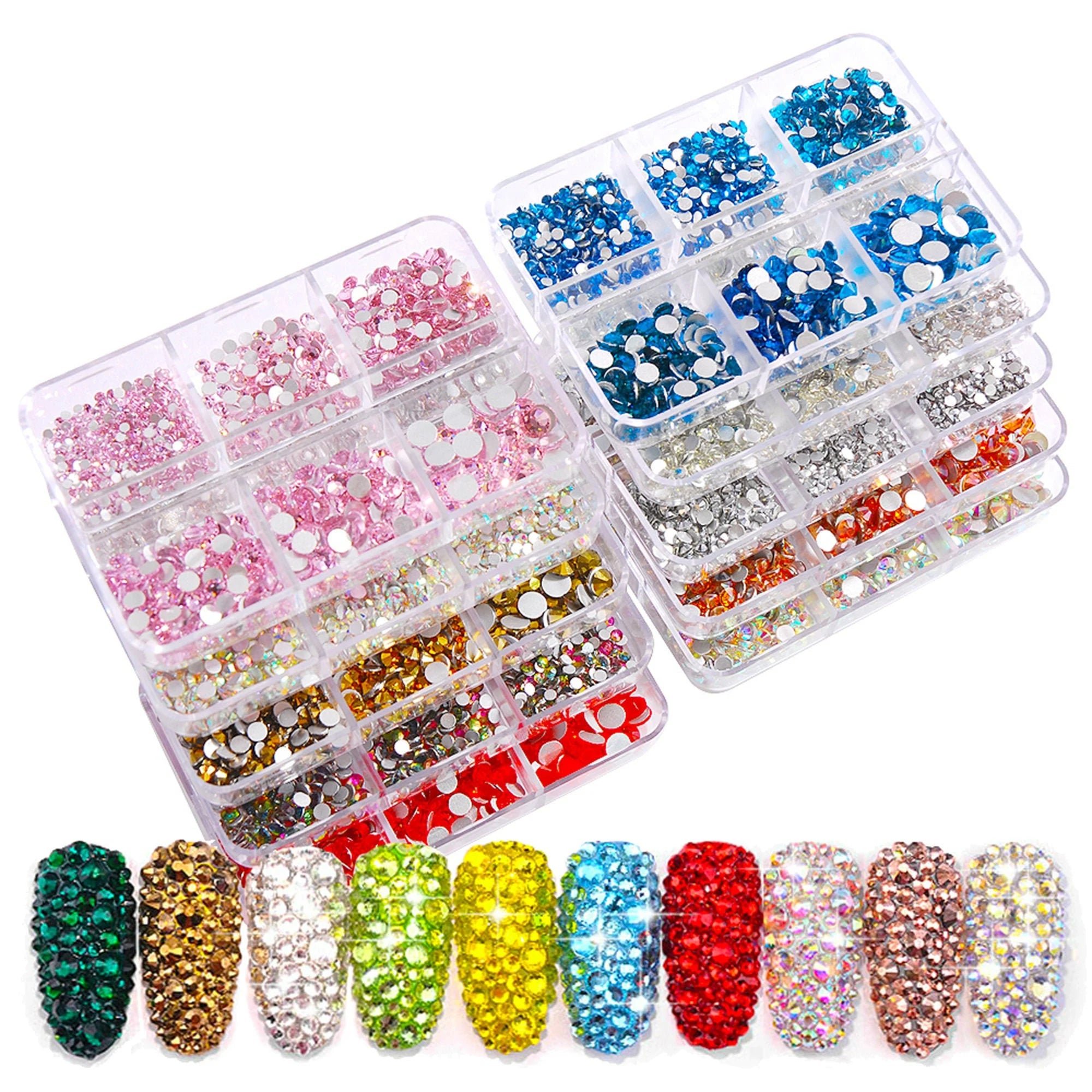 Nail rhinestones