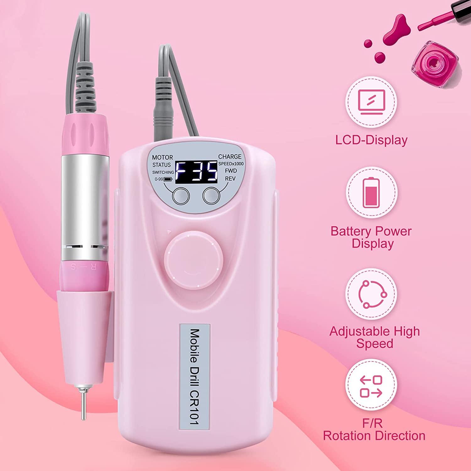 Recheargabel nail drill