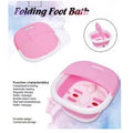 Folding foot bath